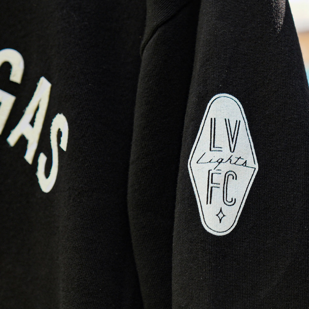 Las Vegas Jet Black Premium Crewneck by Sportiqe