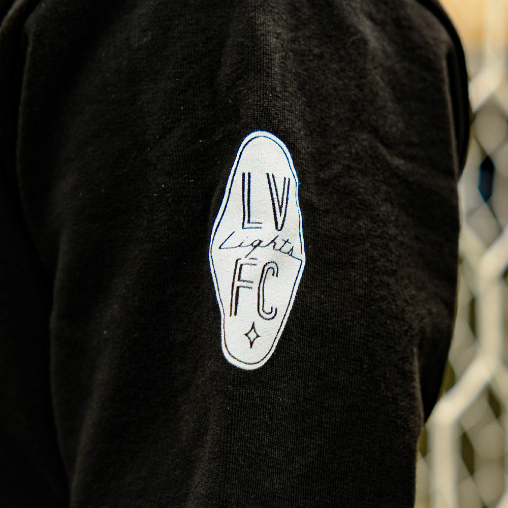 Las Vegas Jet Black Premium Crewneck by Sportiqe
