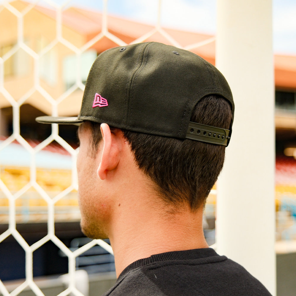 LVFC New Era LIGHTS Black 9FIFTY A-Frame Snapback Hat
