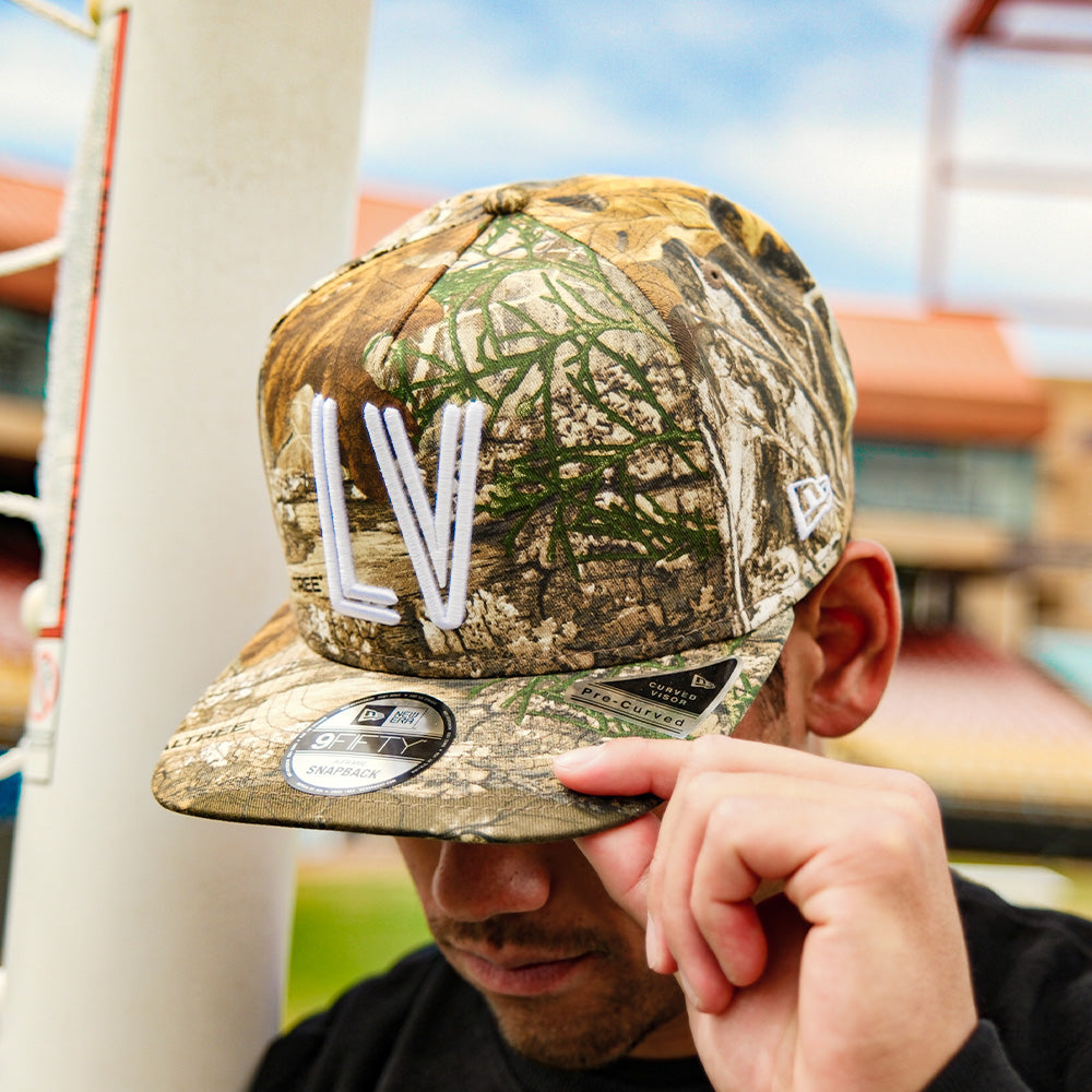 Las Vegas Lights FC New Era Realtree Camo 9FIFTY Snapback Hat