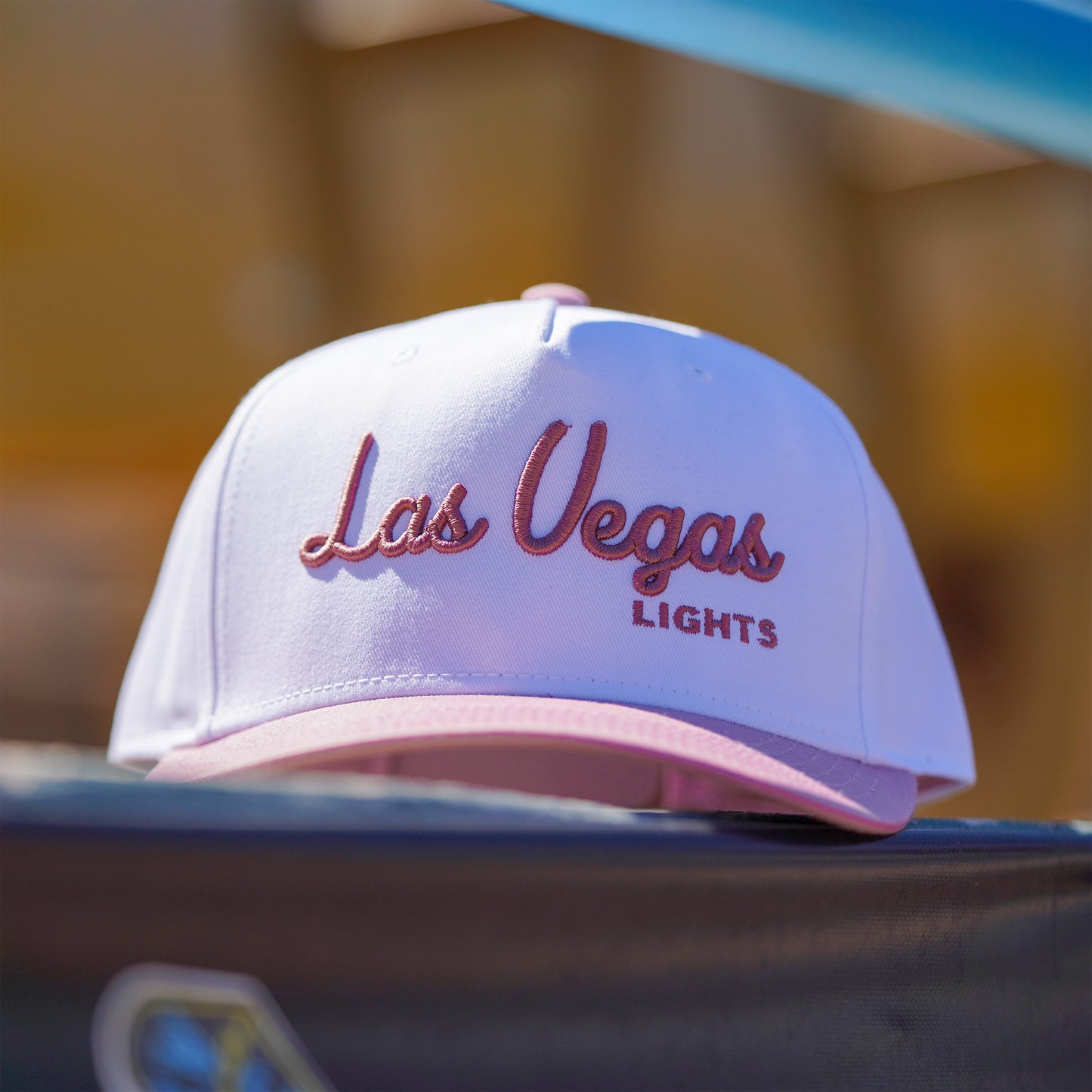 Las Vegas Lights FC Legacy Hat - Stone/Dusty Rose