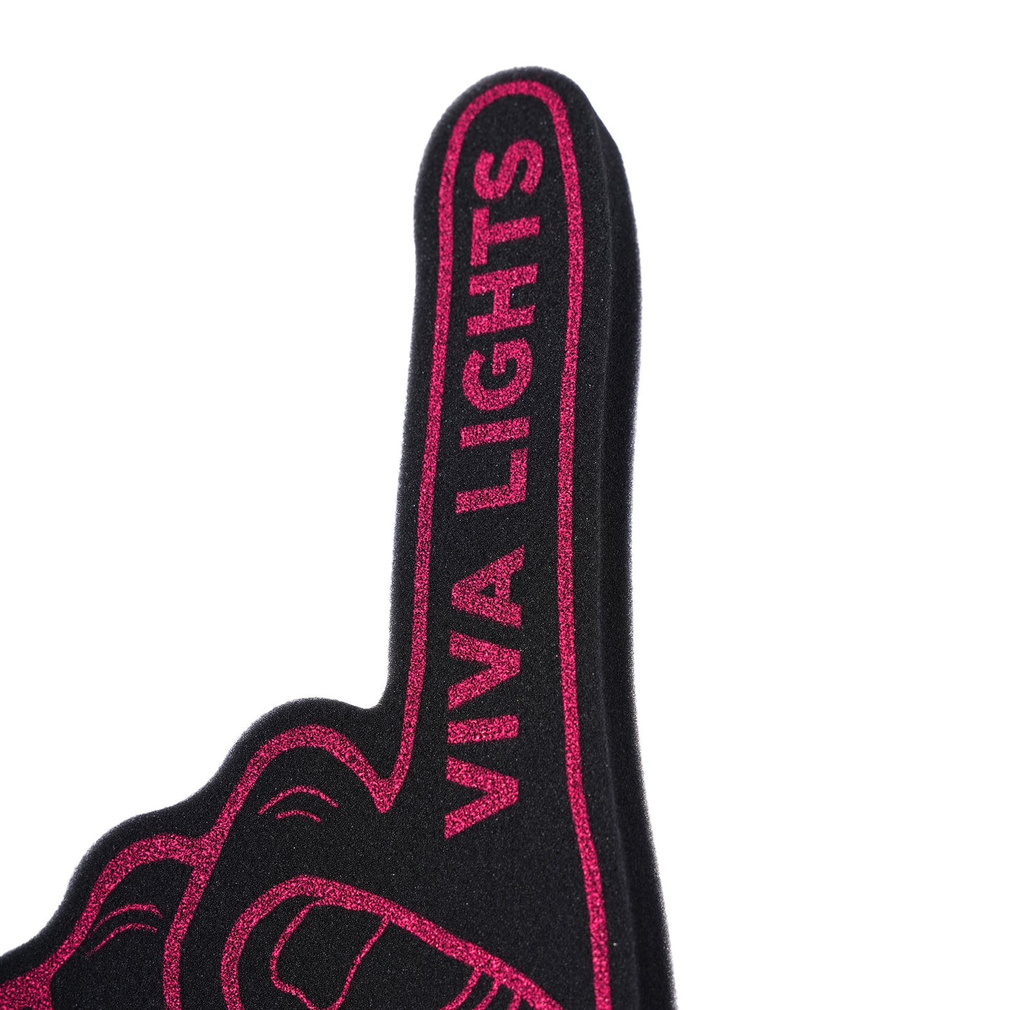 Las Vegas Lights FC Wincraft Black Foam Finger
