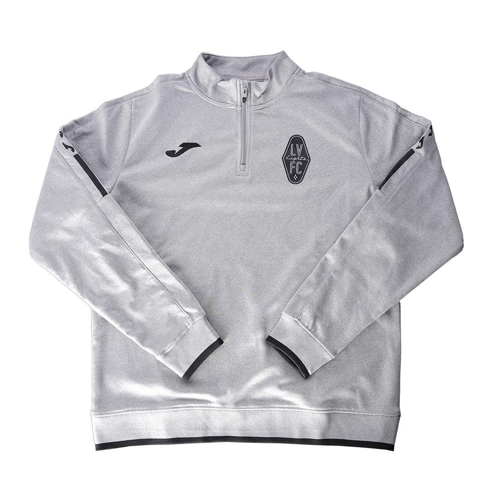 Las Vegas Lights FC Joma Gray Olimpiada 1/4 Zip Pullover Fleece Jacket