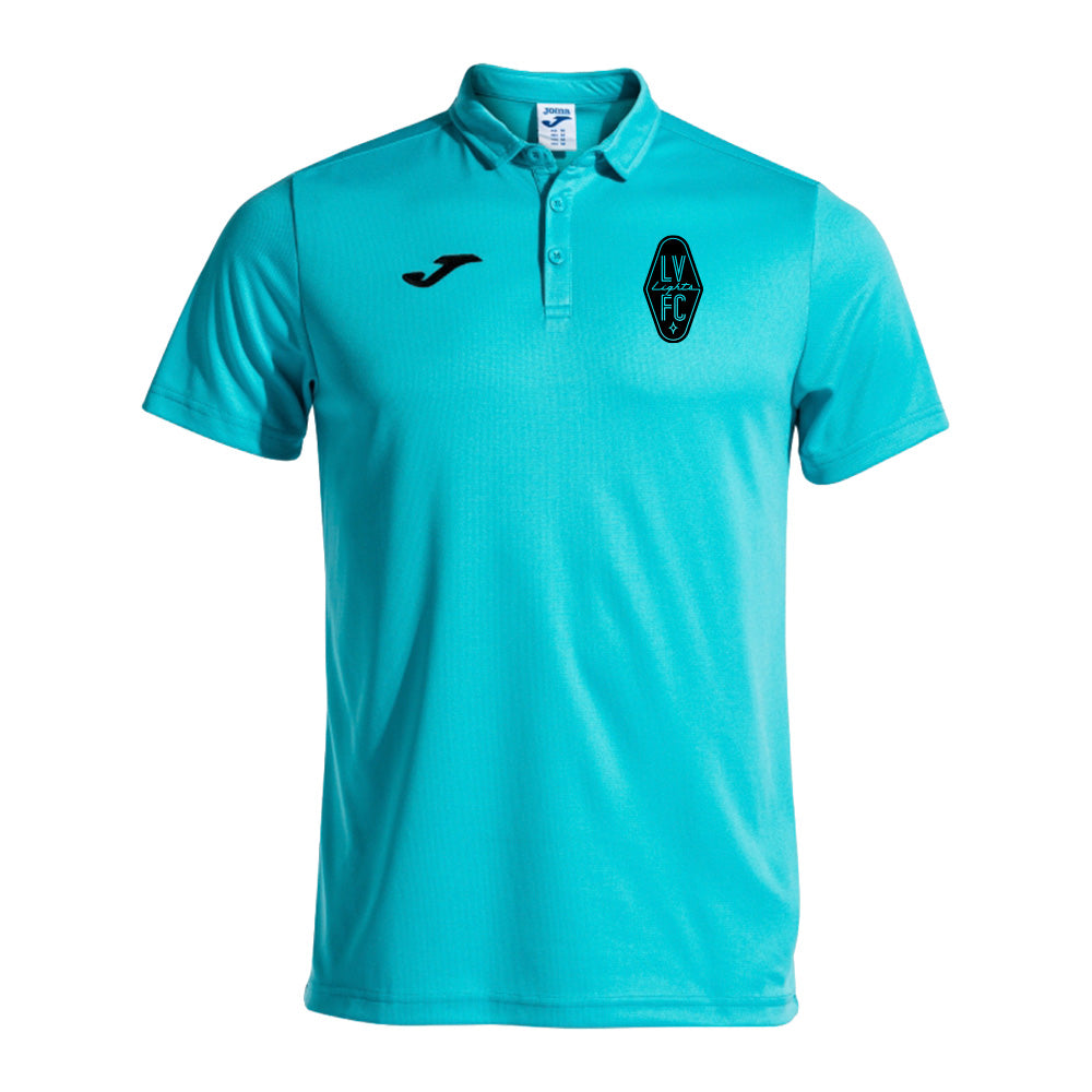 Las Vegas Lights FC Joma Turquoise Hobby Polo