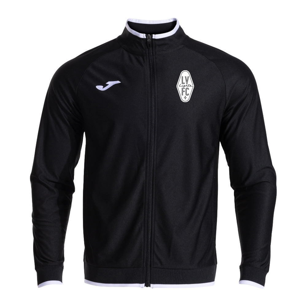 Las Vegas Lights FC Joma Black/White Combi Premium Full-Zip Fleece Jacket