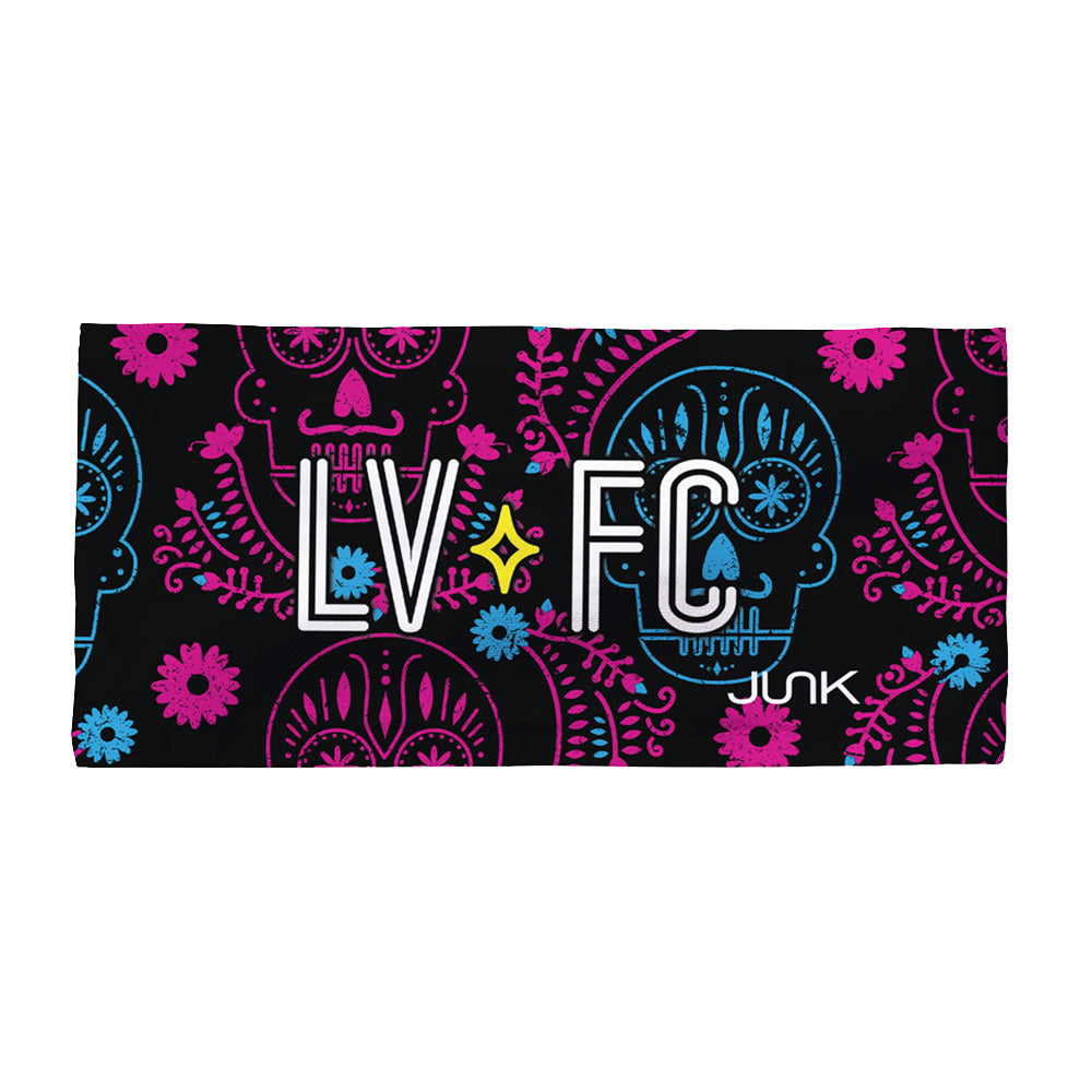 Las Vegas Lights FC JUNK LVFC Sugar Skull Big Bang Lite Headband