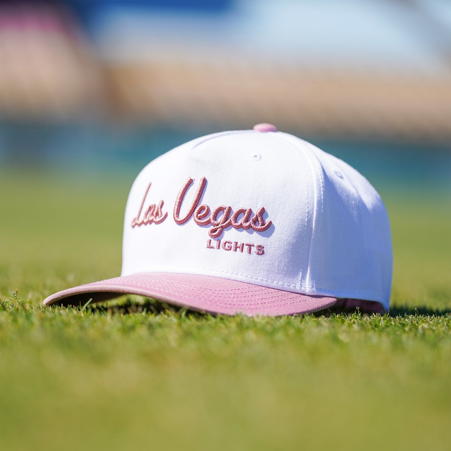 Las Vegas Lights FC Legacy Hat - Stone/Dusty Rose