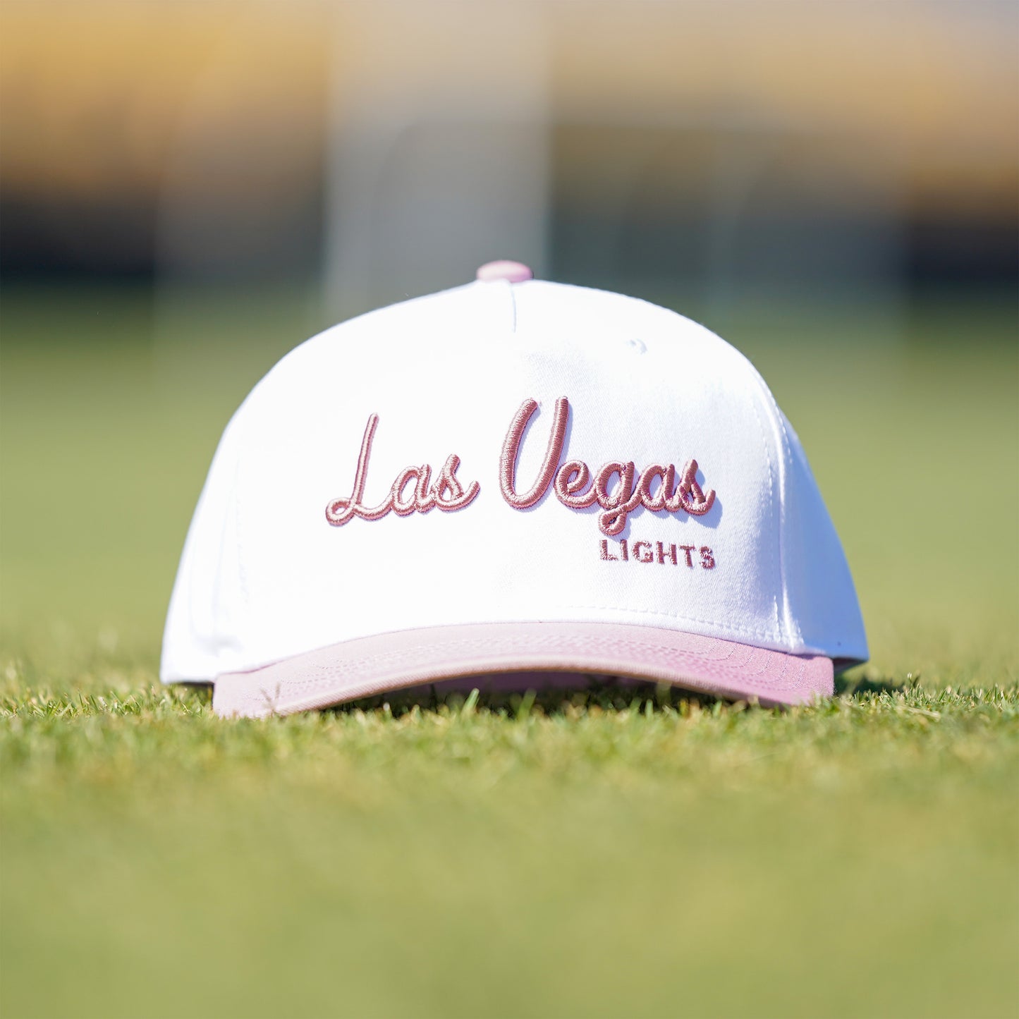 Las Vegas Lights FC Legacy Hat - Stone/Dusty Rose