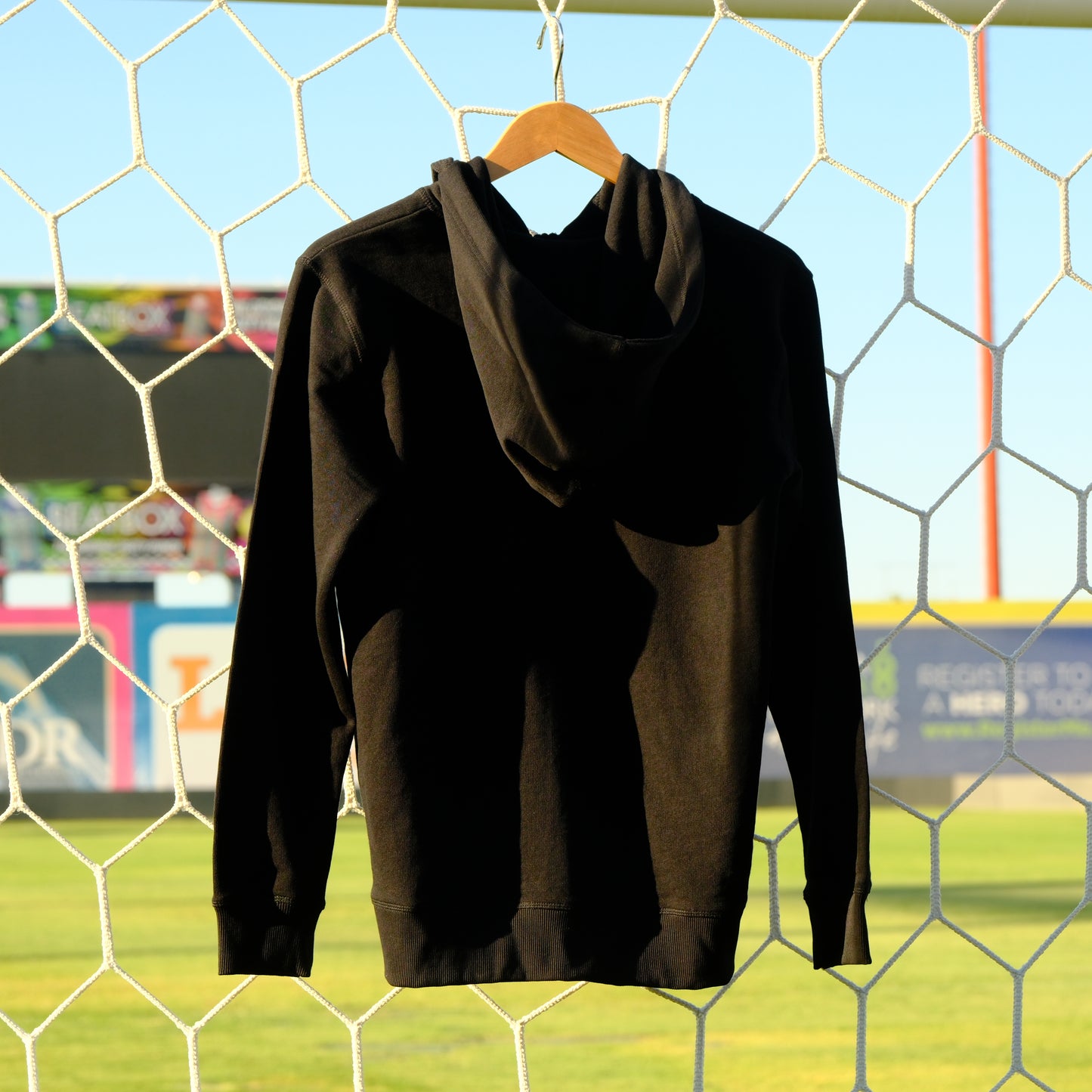 Las Vegas Lights FC Sportique Metal Zip Hoody - Black