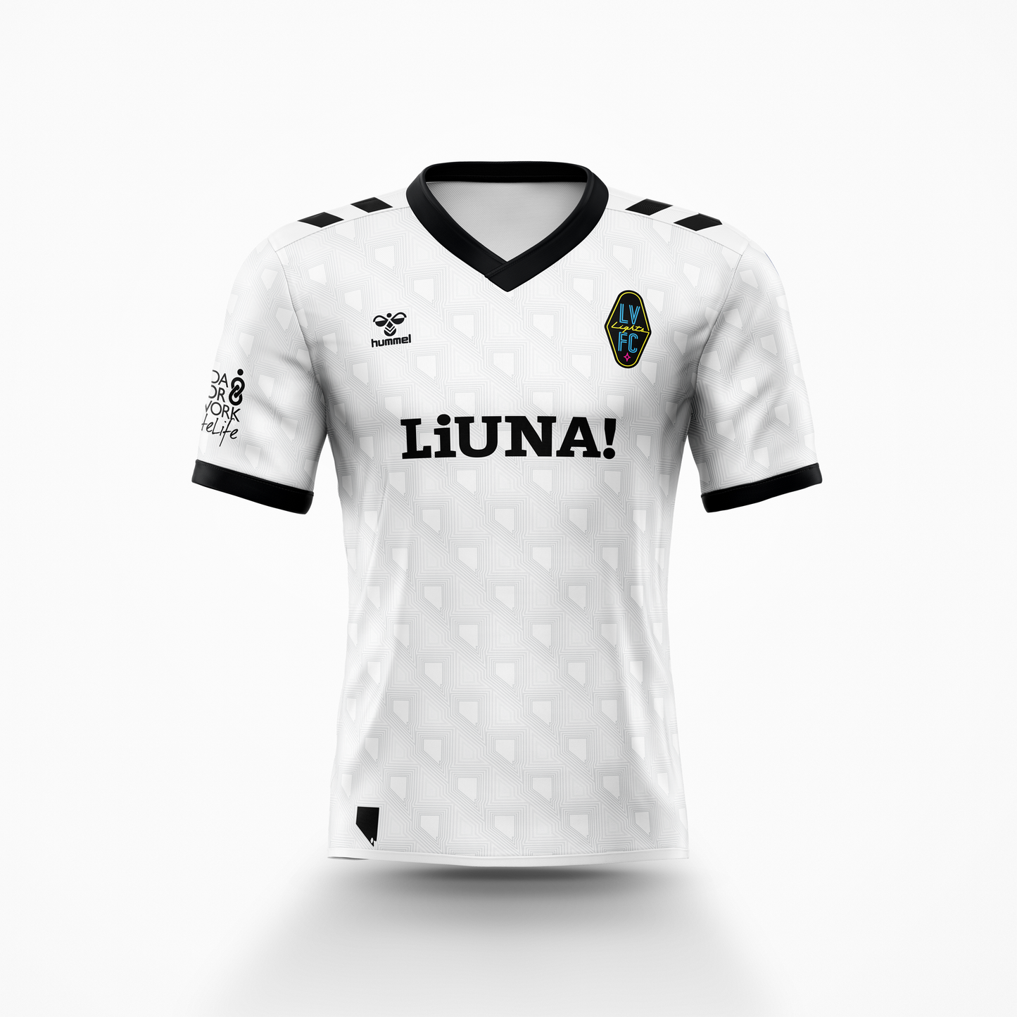 Las Vegas Lights FC 2024 White Away Jersey - Adult Unisex
