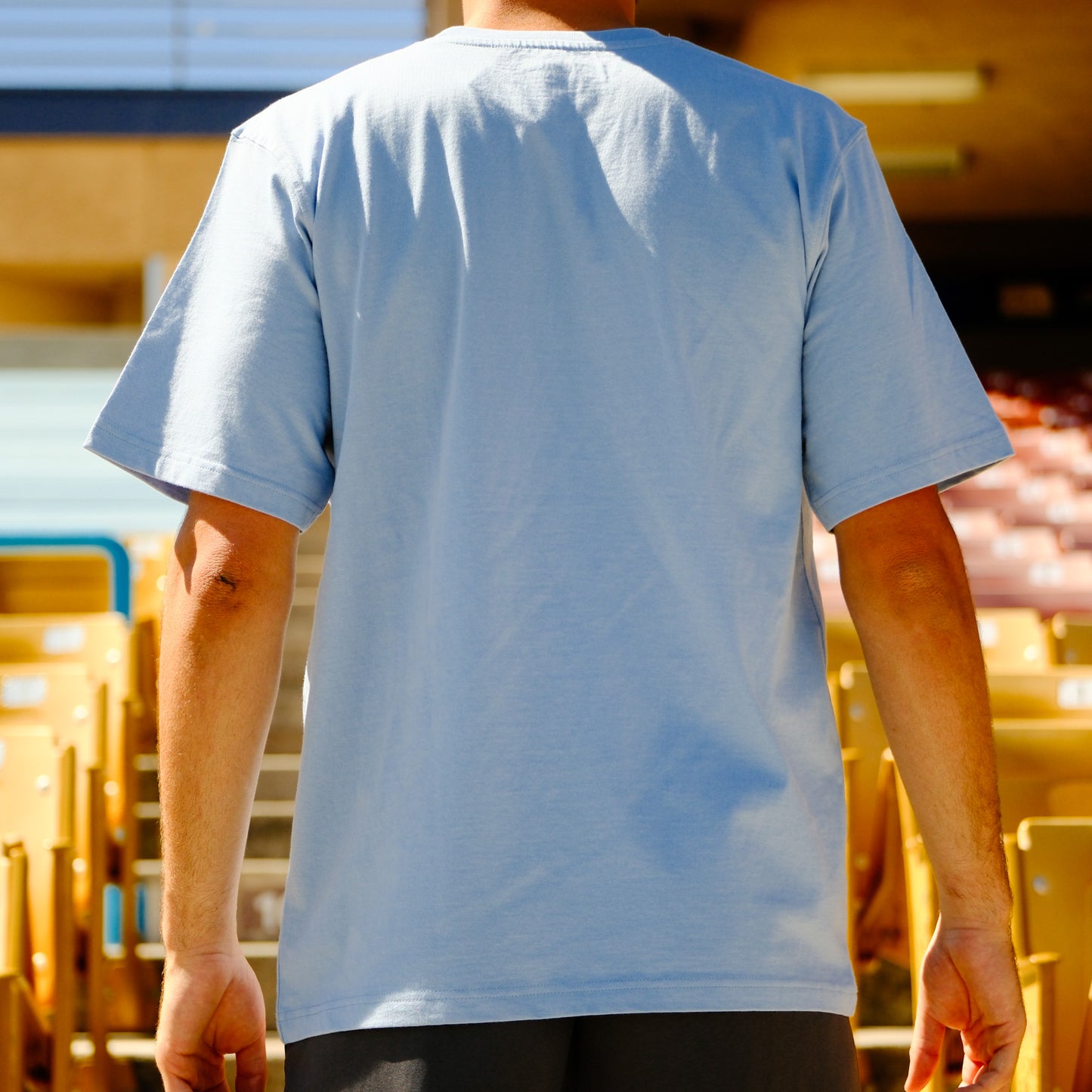 Las Vegas Lights FC Unisex Sportiqe Duke Light Blue Tee