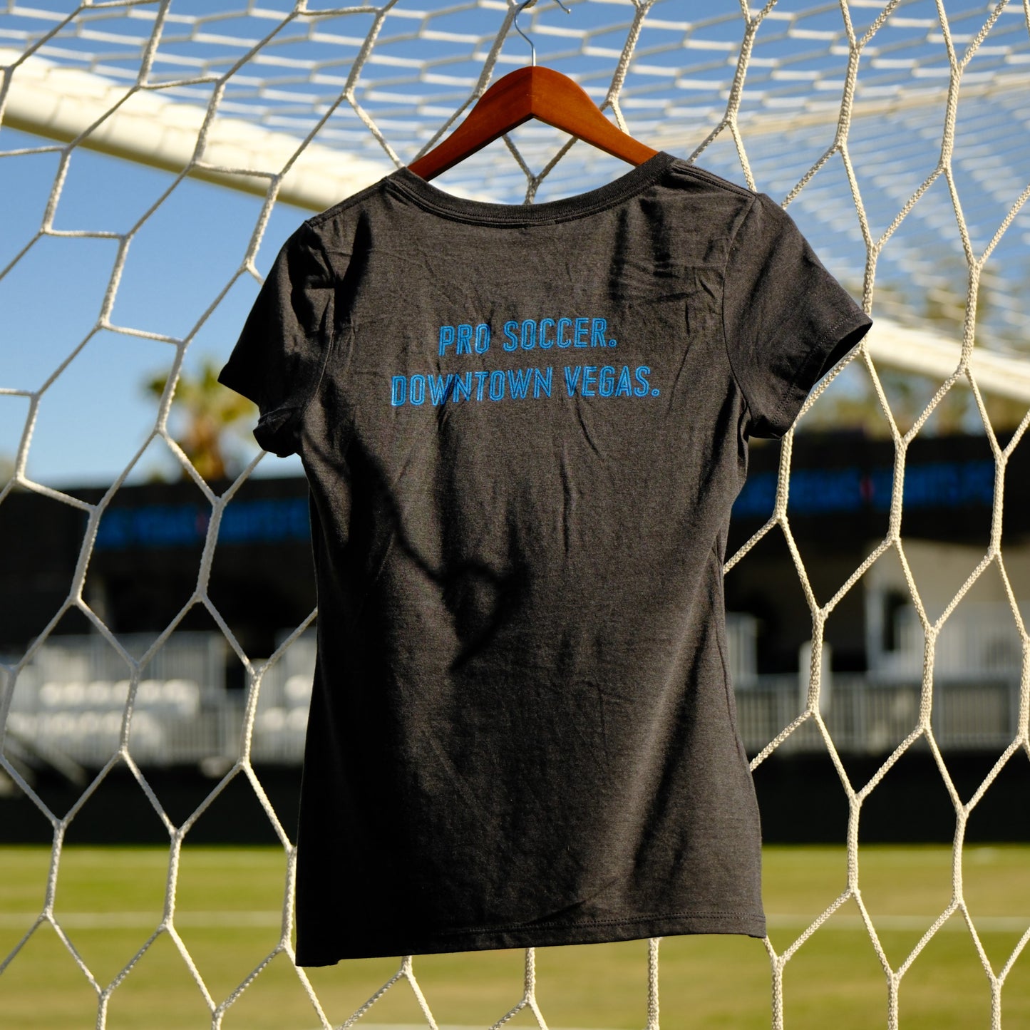 Las Vegas Lights FC Black Crest Tee - Youth