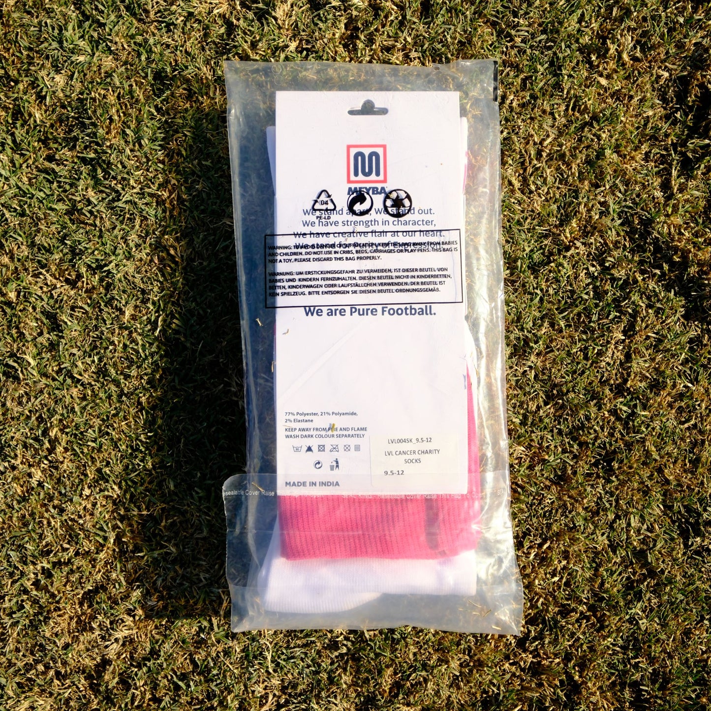 White Meyba Socks