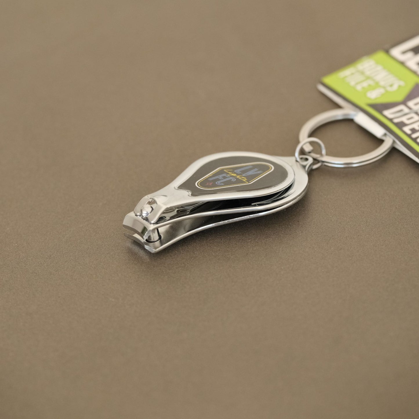 Las Vegas Lights FC Bottle Opener + Nail Clipper Keyring