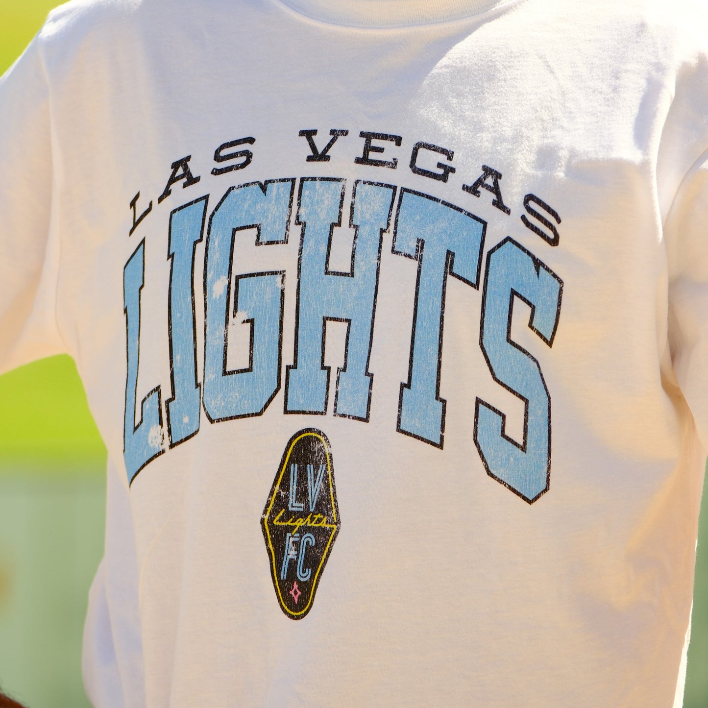 Las Vegas Lights FC League 91 All American Tee-White