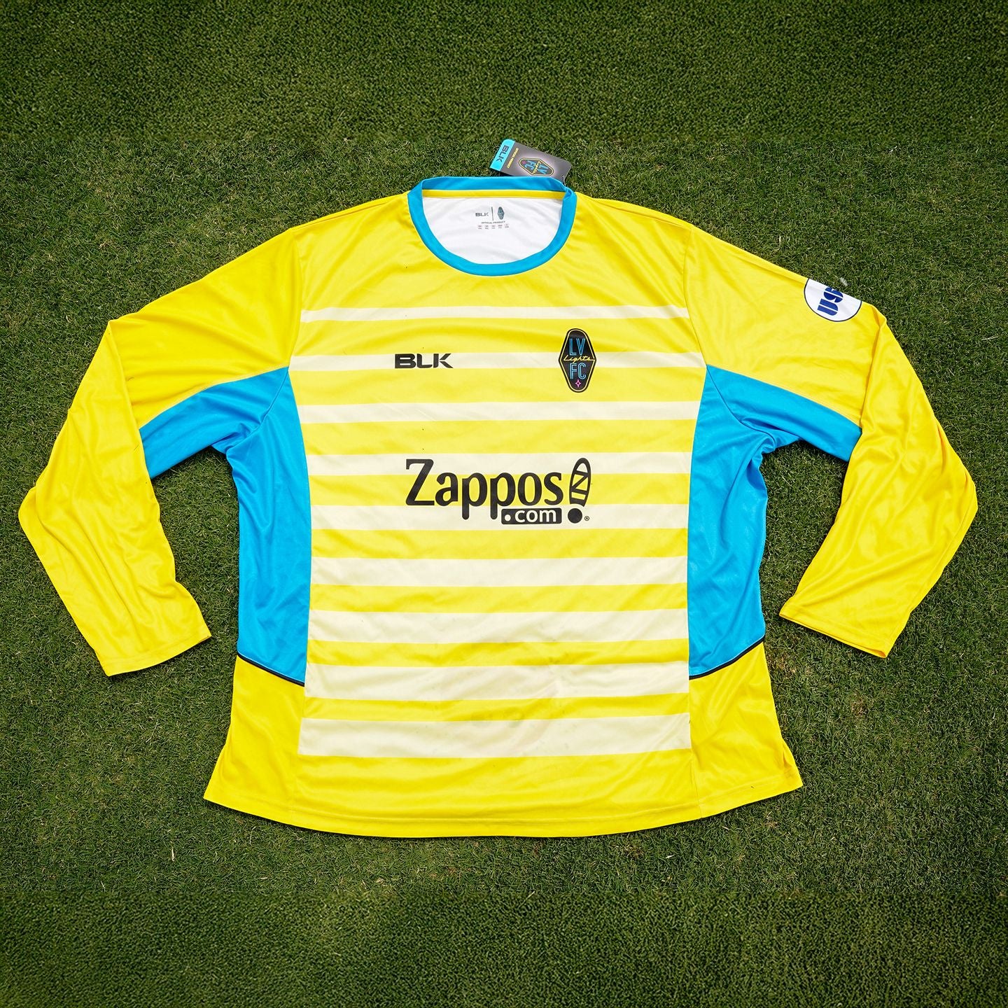 Las Vegas Lights FC 2018 BLK Long Sleeve Jersey - Yellow