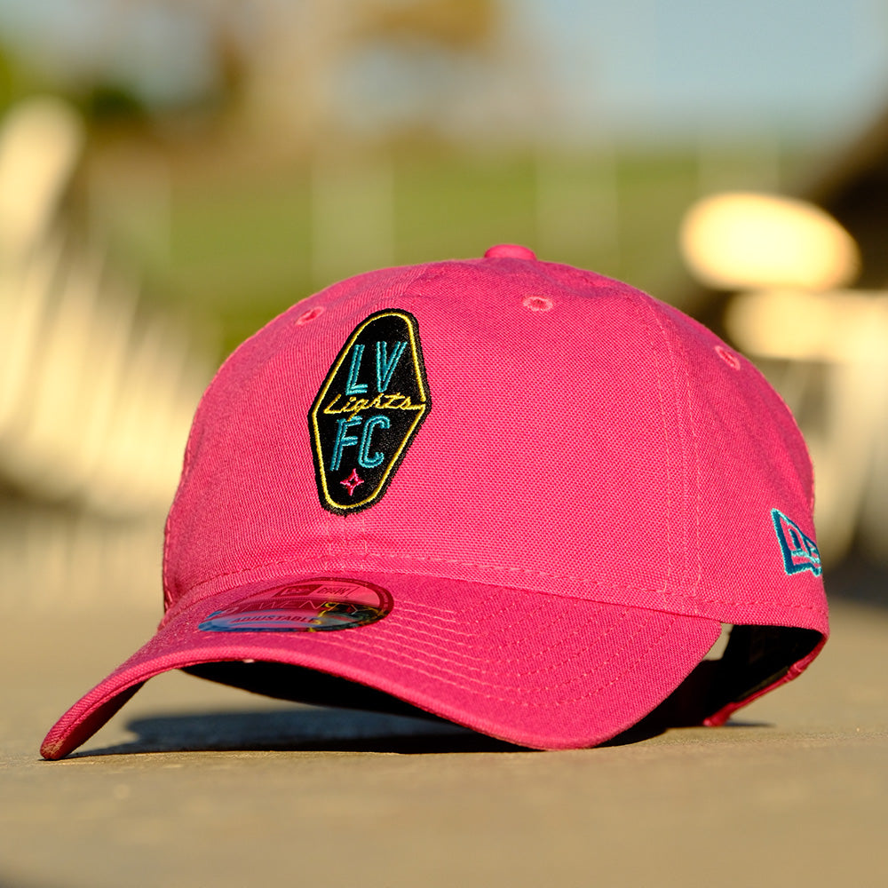 Las Vegas Lights FC New Era Dad Hat - Pink