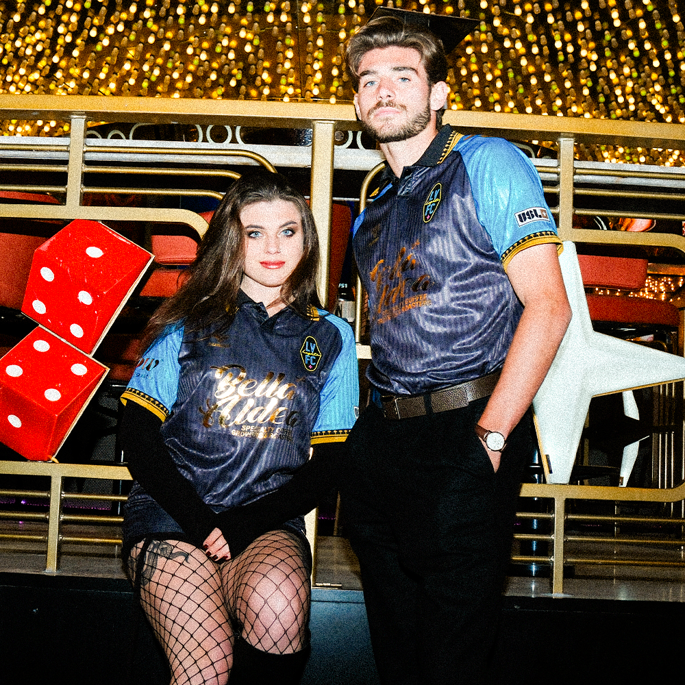 Las Vegas Lights FC 2025 Downtown Gold Home Jersey - Adult Unisex