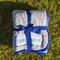 Las Vegas Lights FC Logo Brands Frosty Fleece Blanket