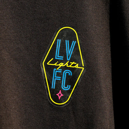 Las Vegas Lights FC Hummel Black Logo Performance T-Shirt
