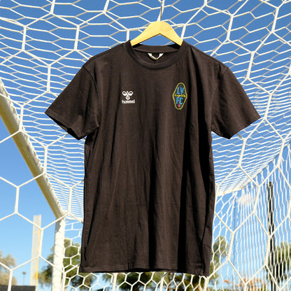 Las Vegas Lights FC Hummel Black Logo Performance T-Shirt