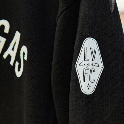 Las Vegas Lights FC Sportiqe Black Premium Crewneck