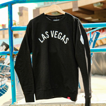 Las Vegas Lights FC Sportiqe Black Premium Crewneck