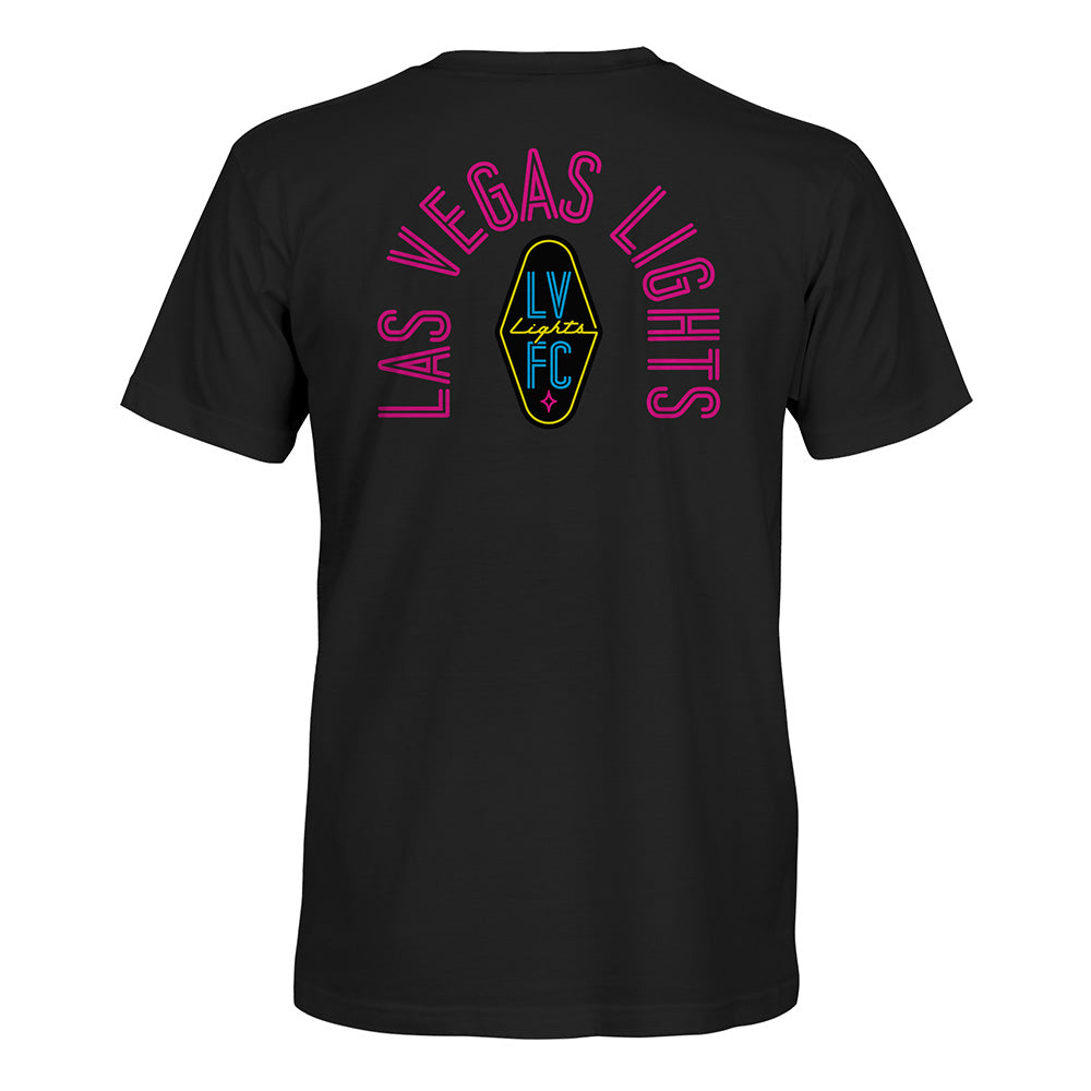 Las Vegas Lights FC 1863 FC True To Glory Black Cotton T-Shirt