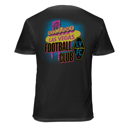 Las Vegas Lights FC 1863 FC Icon Black Cotton T-Shirt