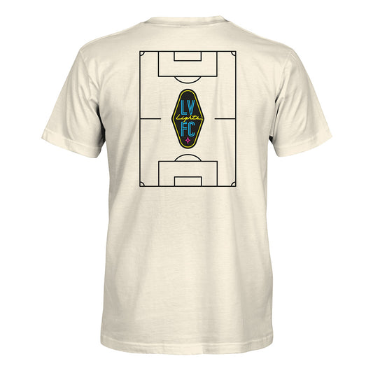 Las Vegas Lights FC 1863 FC Own the Pitch Tee-Beige