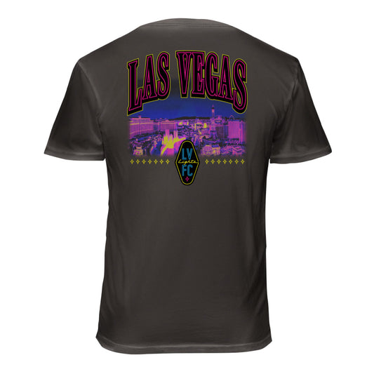 Las Vegas Lights FC 1863 FC Skyline Tee-Black