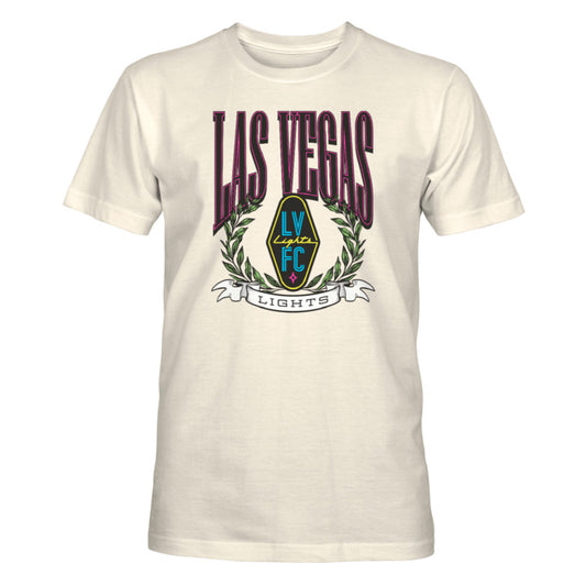 Las Vegas Lights FC 1863 FC Retro Laurel Tee-Beige
