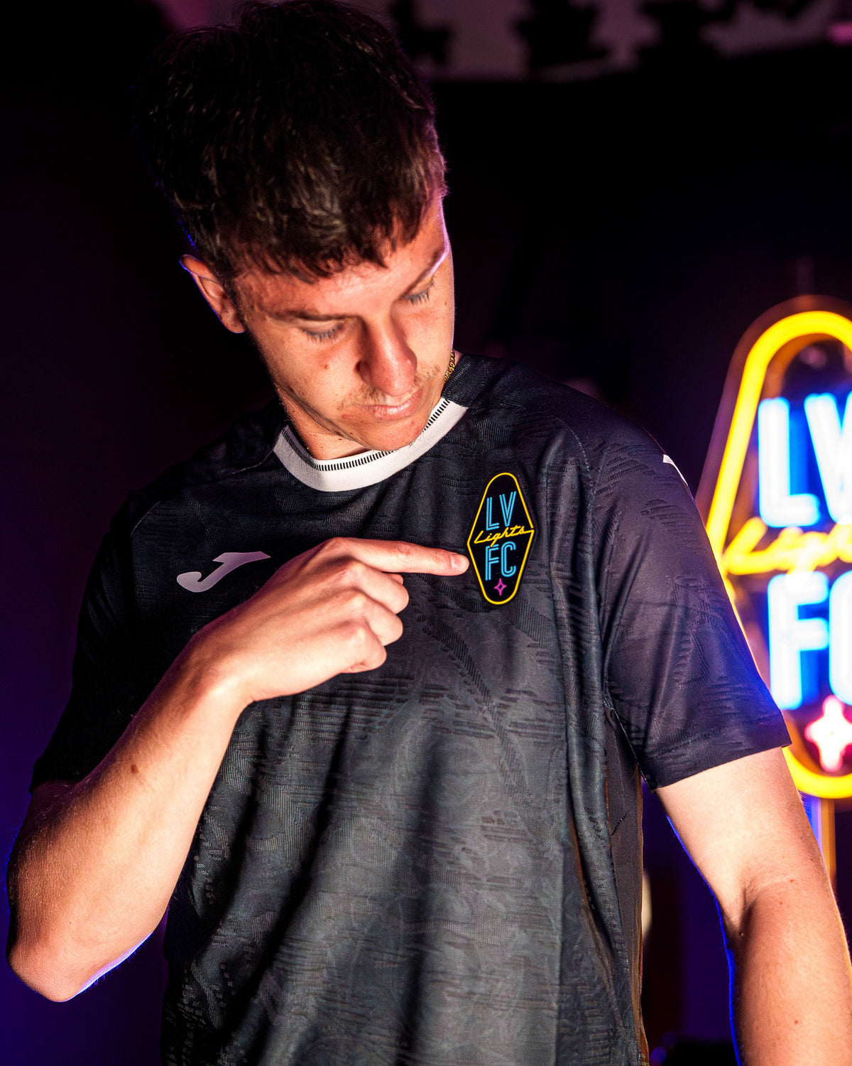 Las Vegas Lights FC Joma 2026 High Roller Home Jersey