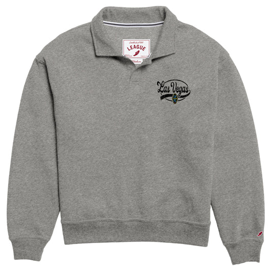 Las Vegas Lights FC League 91 Women's Victory Springs Pullover-Heather Grey