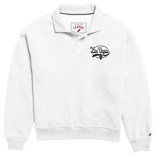 Las Vegas Lights FC League 91 Women's Victory Springs Pullover-Varsity White