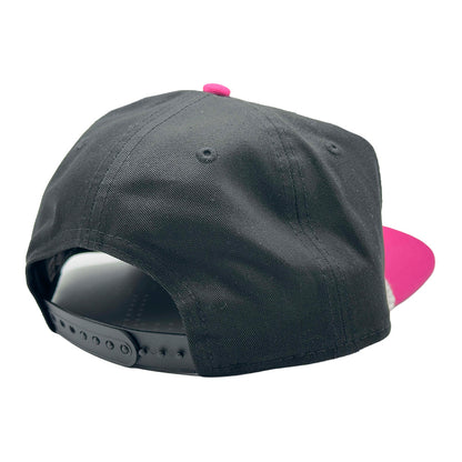 Las Vegas Lights FC New Era Black/Pink Golfer Snapback Cap