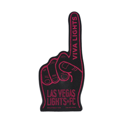 Las Vegas Lights FC Wincraft Black Foam Finger