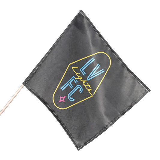 Las Vegas Lights FC Wincraft Black 12" x 14" Handheld Flag