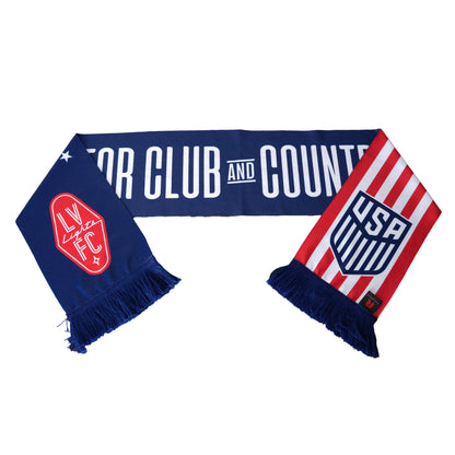 Las Vegas Lights FC Ruffneck Wear USMNT x LVFC Summer Scarf