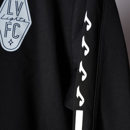 Las Vegas Lights FC Joma Black Olimpiada 1/4 Zip Pullover Fleece Jacket
