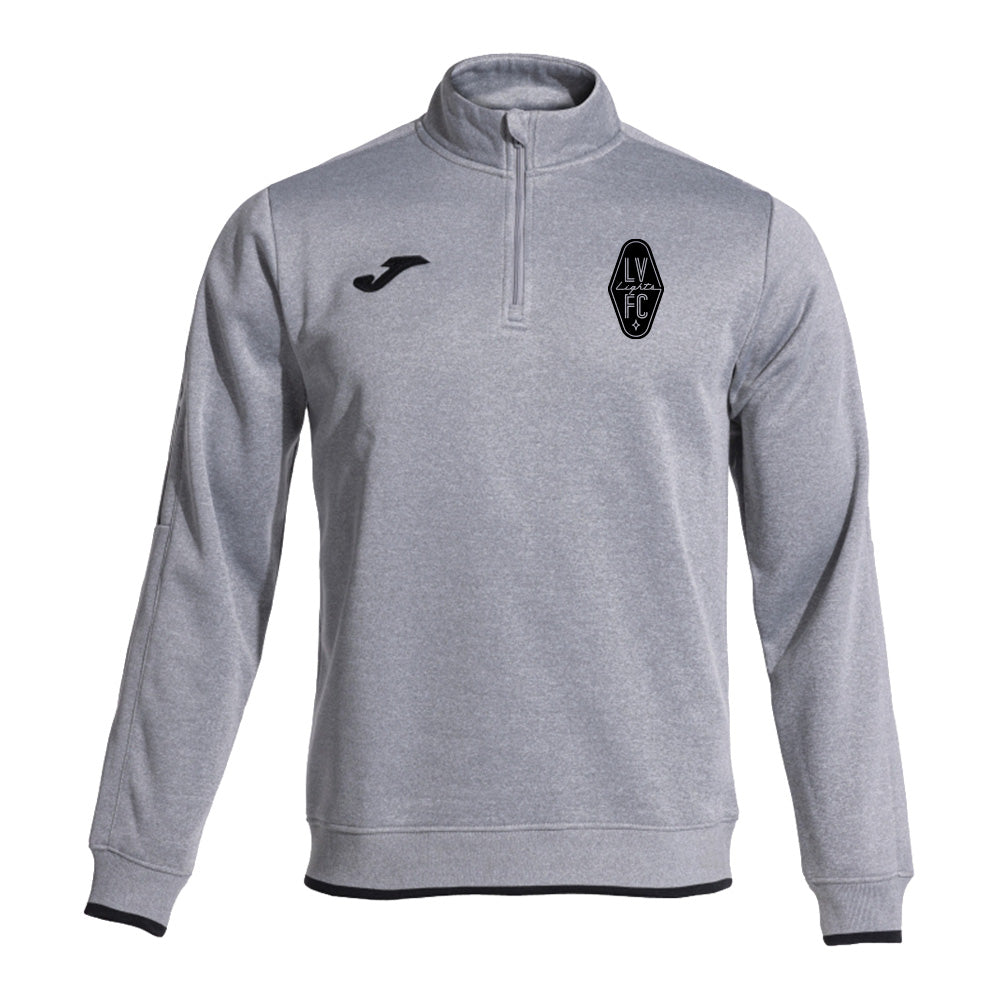 Las Vegas Lights FC Joma Gray Olimpiada 1/4 Zip Pullover Fleece Jacket