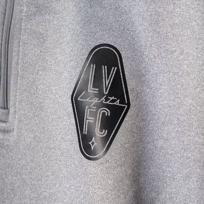 Las Vegas Lights FC Joma Gray Olimpiada 1/4 Zip Pullover Fleece Jacket