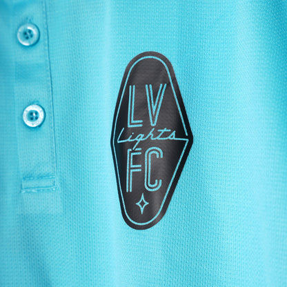 Las Vegas Lights FC Joma Turquoise Hobby Polo