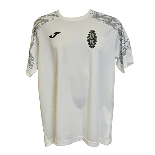 Las Vegas Lights FC Joma White Championship VIII Performance Training T-Shirt