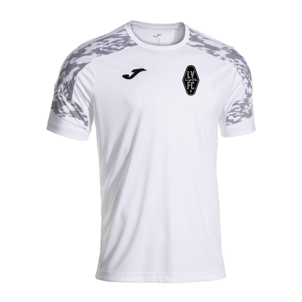 Las Vegas Lights FC Joma White Championship VIII Performance Training T-Shirt