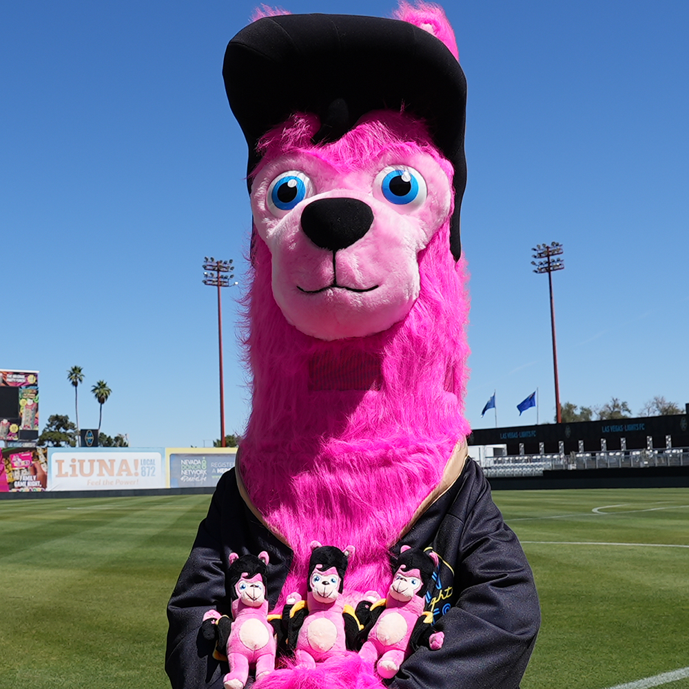 Las Vegas Lights FC Stuffed Animal Pros Viva 10" Mascot Plush