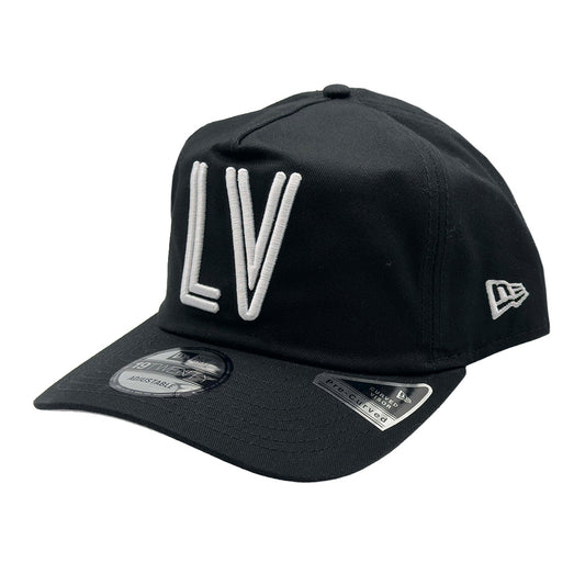 Las Vegas Lights FC New Era White LV Black 19TWENTY Snapback Cap