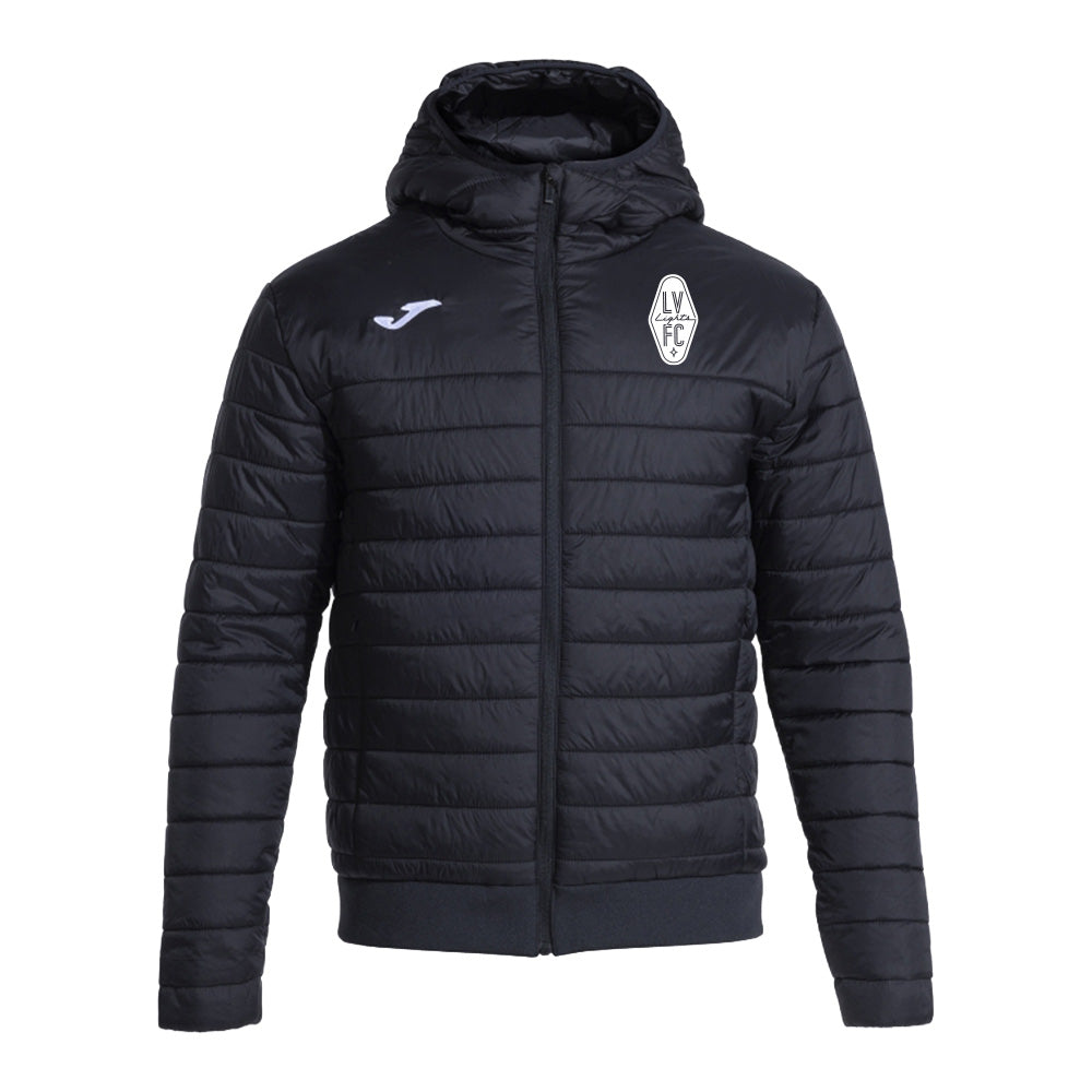 Las Vegas Lights FC Joma Black Urban Full-Zip Puffer Jacket