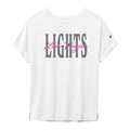 Women's Las Vegas Lights FC League Lights/Las Vegas White Slub Boxy Cotton T-Shirt