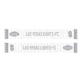 Las Vegas Lights FC Ruffneck Wear Made Man White/Gray Summer Scarf